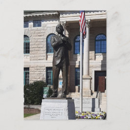 Cartão postal memorial ao congressista John Lewis