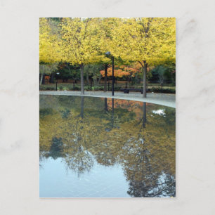 Cartão Postal Memorial da Guerra da Coreia em outono