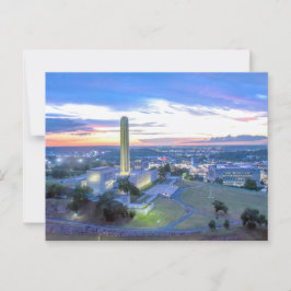 Cartão Postal Memorial da Liberdade ao Pôr do Sol, Kansas City, 