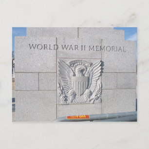 Cartão Postal Memorial da Segunda Guerra Mundial