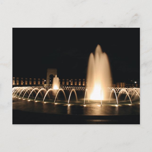 Cartão Postal Memorial da Segunda Guerra Mundial (Frente)