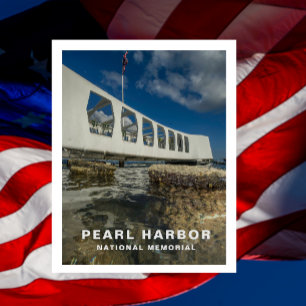 Cartão Postal Memorial da USS Arizona, Pearl Harbor, Havaí