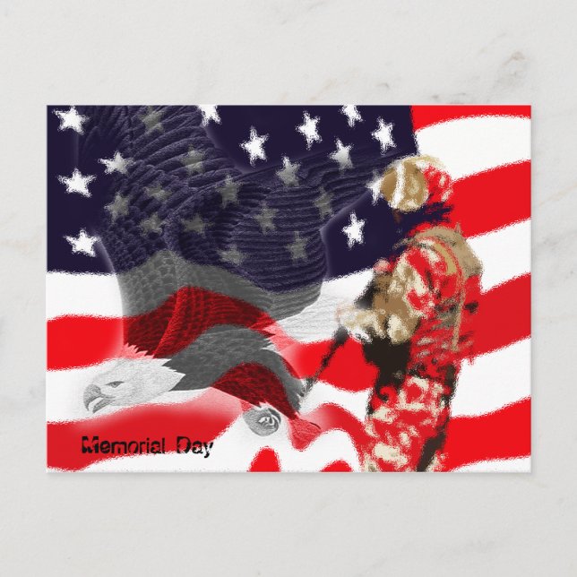 Cartão Postal Memorial Day d5 (Frente)