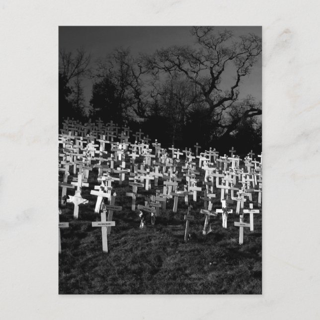 Cartão Postal memorial de guerra do iraque (Frente)