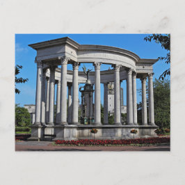 Cartão Postal Memorial de Guerra Nacional Galês Cathays Park, Ca