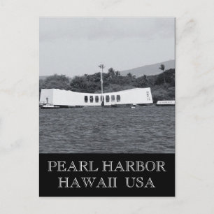 Cartão Postal memorial de pearl harbor havaí