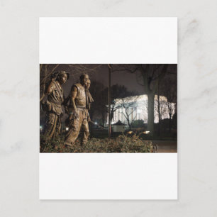 Cartão Postal Memorial dos Veteranos do Vietnã