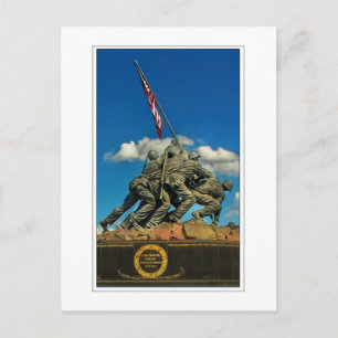 Cartão Postal Memorial Iwo Jima