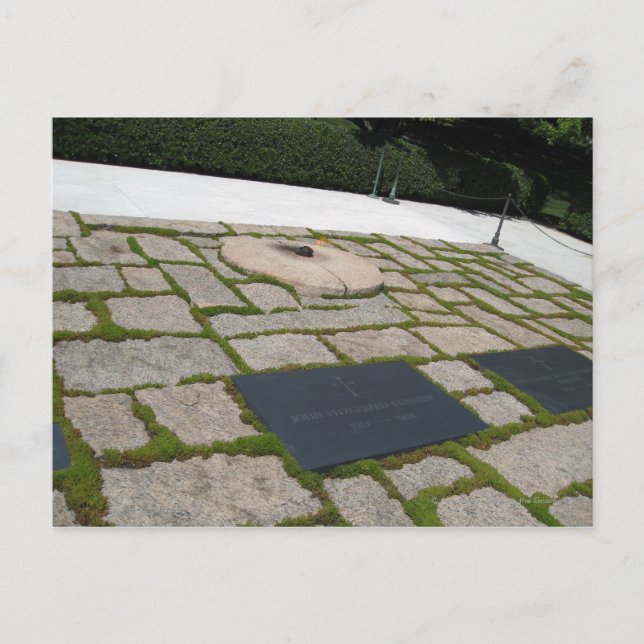Cartão Postal Memorial JFK (Frente)