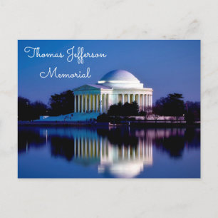Cartão Postal Memorial Thomas Jefferson