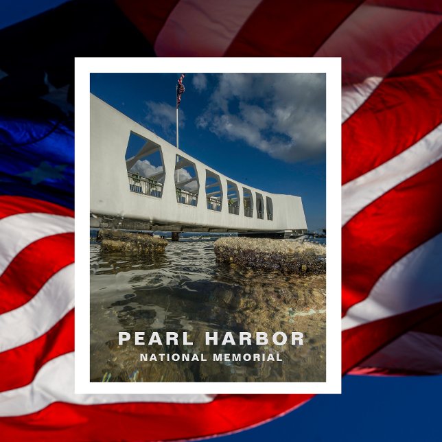 Cartão Postal Memorial USS Arizona, Pearl Harbor, Havaí (Criador carregado)
