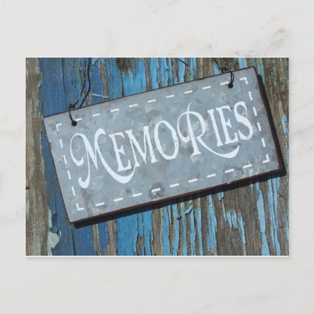 Cartão Postal Memórias (Frente)