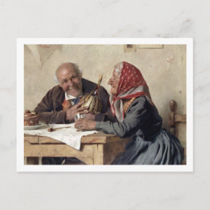 Cartão Postal Memórias amadas (óleo na canvas)
