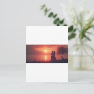 Cartão Postal Memórias com os entes queridos