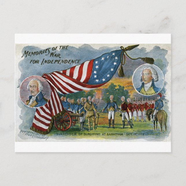 Cartão Postal Memórias da Guerra pela Independência (Frente)