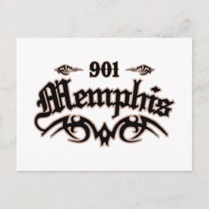 Cartão Postal Memphis 901