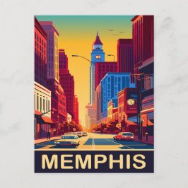 Cartão Postal Memphis, Ruas da Cidade, Viagem