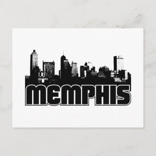 Cartão Postal Memphis Skyline