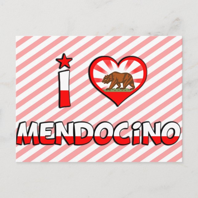 Cartão Postal Mendocino, AC (Frente)