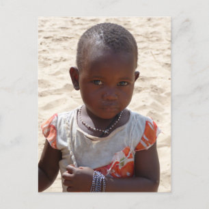 Cartão Postal Menina africana