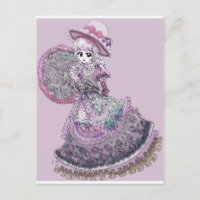Menina Anime Vitoriana Rosa Gótico Lolita Vintage