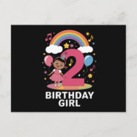 Menina de Dois Anos de Idade Festa de Aniversário 