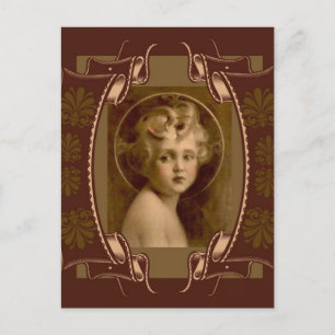 Cartão Postal Menino Jesus "A Luz do Mundo"