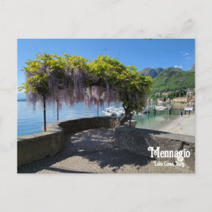 Cartão Postal Mennagio Wisteria