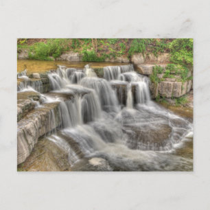 Cartão Postal Menor queda de Taughannock, Nova Iorque