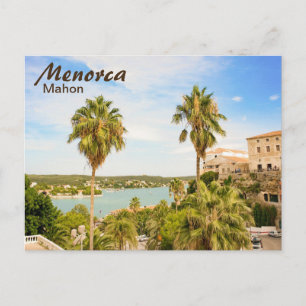 Cartão postal Menorca Mahon