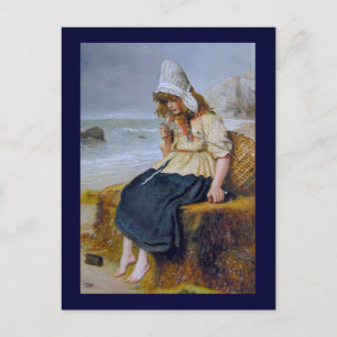 Cartão Postal Mensagem em uma garrafa