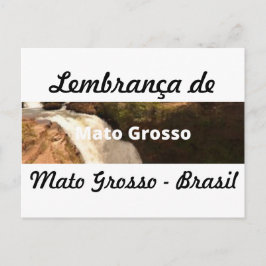 Cartão Postal Mensagem postal de Mato Grosso