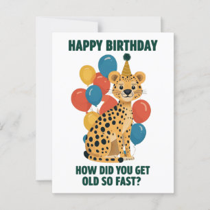 Cartão Postal Mensagens engraçadas e sarcásticas de aniversário
