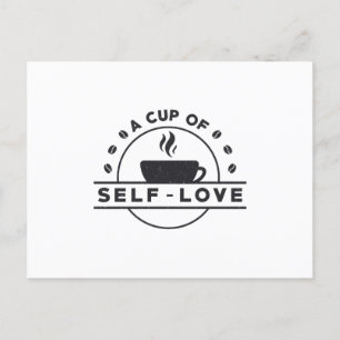 Cartão Postal Mental Health Awareness A Cup Of Self-Love Care