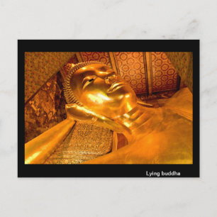 Cartão Postal Mentira Buda Tailândia