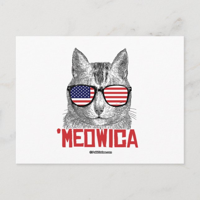 Cartão Postal Meowica (Frente)