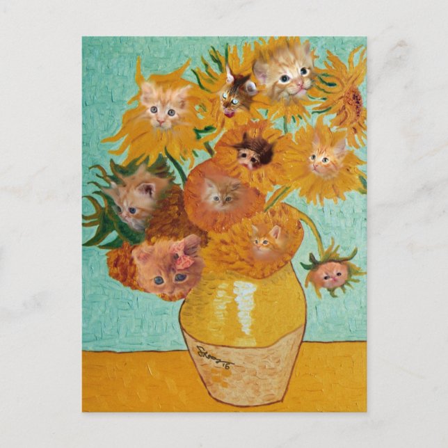 Cartão Postal MEOWsternote (Frente)