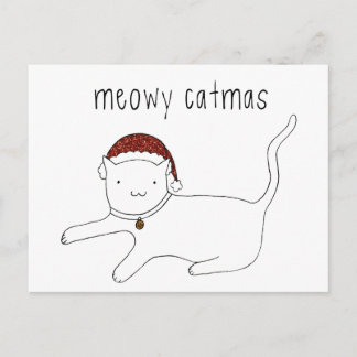 Cartão postal Meowy Catmas