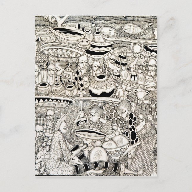 Cartão Postal Mercado (Frente)