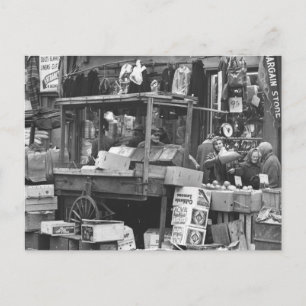 Cartão Postal Mercado Brownsville, Brooklyn: 1962