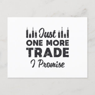 Cartão Postal Mercado de ações Apenas Mais Um Comércio Eu Pro