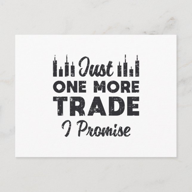 Cartão Postal Mercado de ações Apenas Mais Um Comércio Eu Promet (Frente)