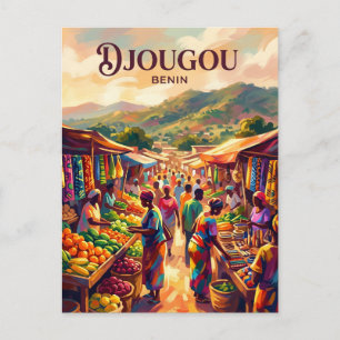 Cartão Postal Mercado de Djougou Benim