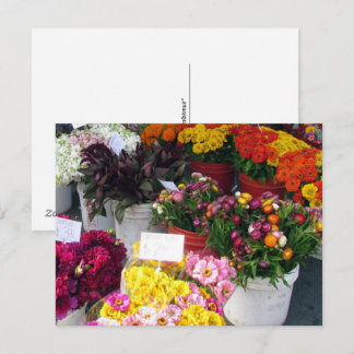 Cartão postal – Mercado de Flores