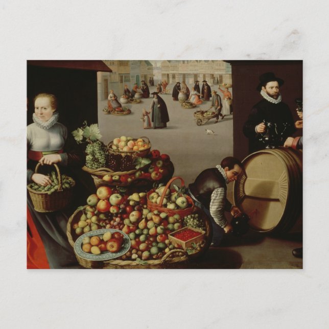 Cartão Postal Mercado de Frutas (Frente)