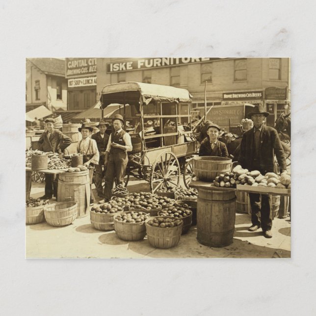 Cartão Postal Mercado de Indianápolis (Frente)