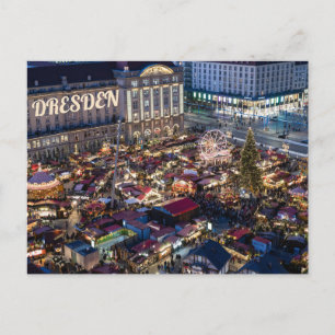 Cartão Postal Mercado de Natal Dresden