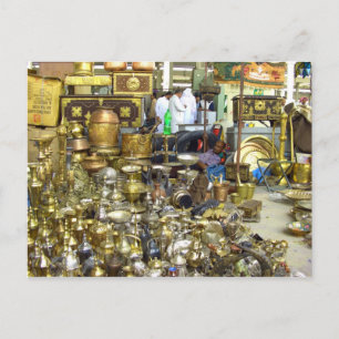 Cartão Postal Mercado de sexta-feira, Souq Juma, Kuwait 2007