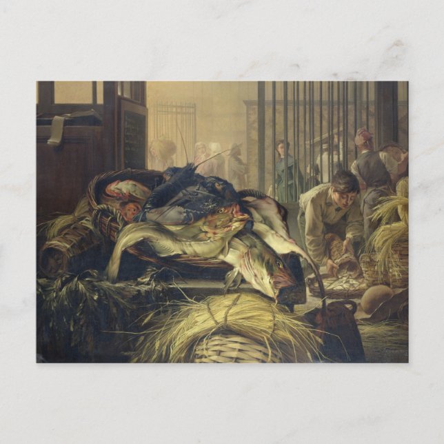 Cartão Postal Mercado do peixe (Frente)