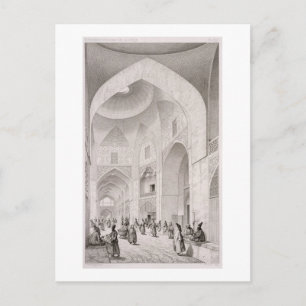 Cartão Postal Mercado do vestuário, em Isfahan, de "Voyage Pitto